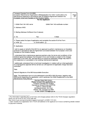 How to Fill a Transport Form