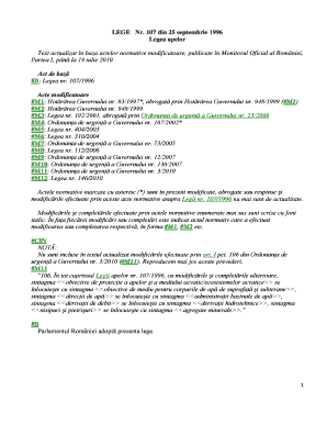 Legea 107 Din Actualizata PDF  Form