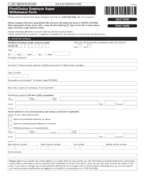 Rmploeer Sher Withdrawal Forms