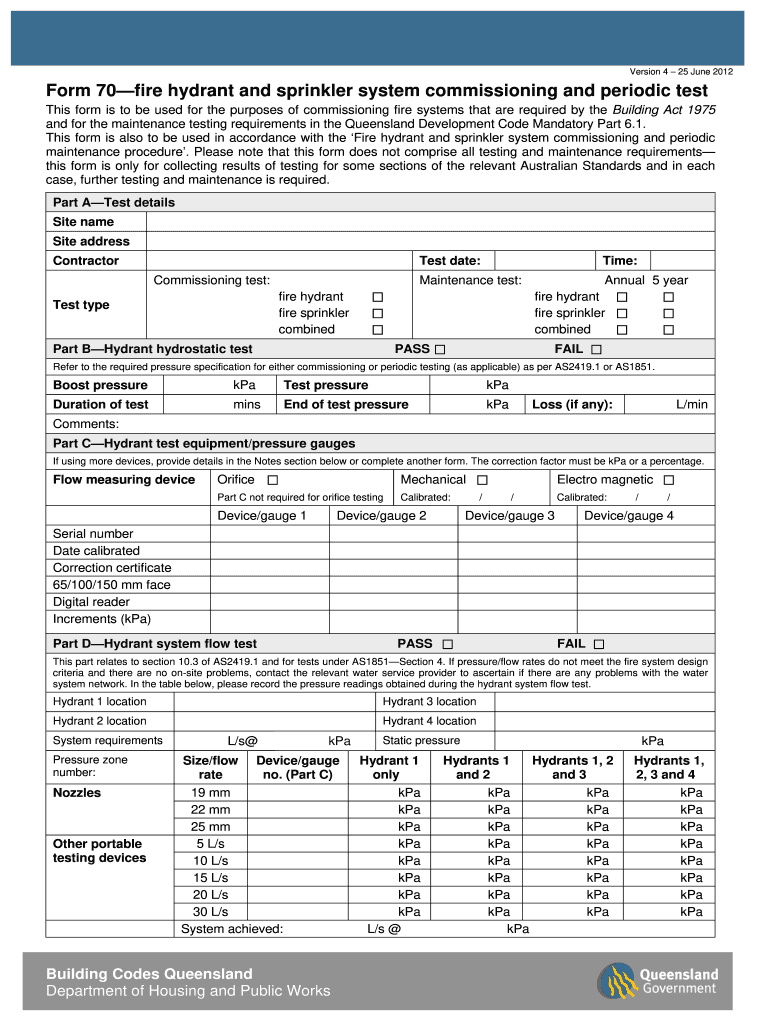 Fire Hydrant Checklist in Excel  Form