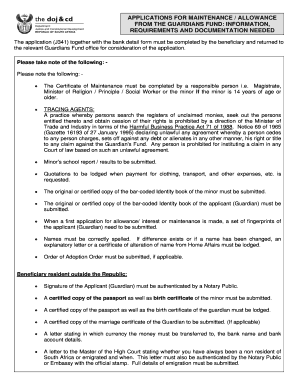 J341 Form