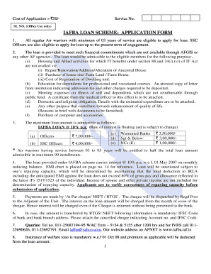 Iafba Form
