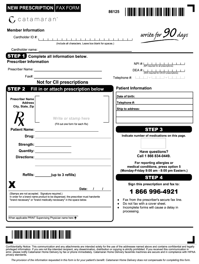 Fax Delivery Home Form