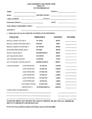 Duke Application  Form