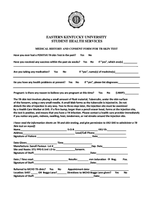 Tb Test Consent Form