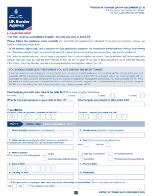 Vaf1h Form