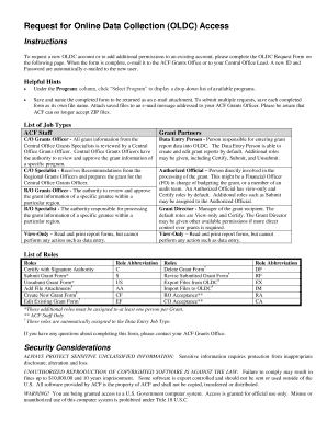 Oldc  Form