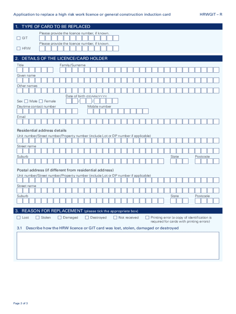 Renew Forklift Licence Nsw  Form