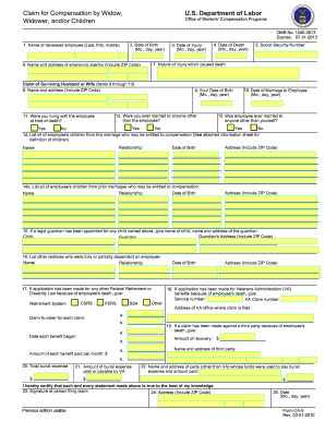 Omb No 1240 0013 Form