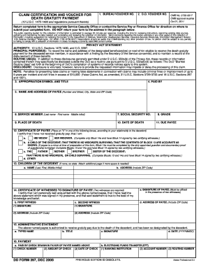 Dd Form 397 Dec