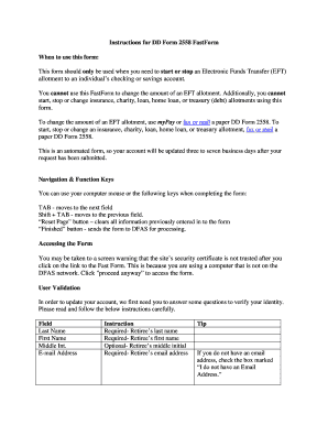 Dd 2558  Form