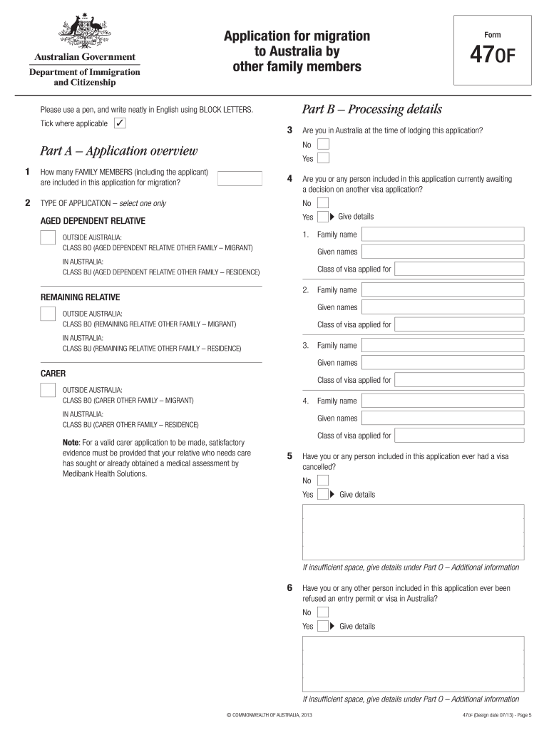  Form 47of 2013