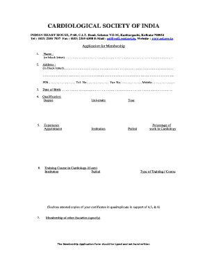 Csi Church Membership Form