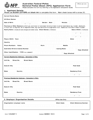 Bd Police ID Card Maker  Form