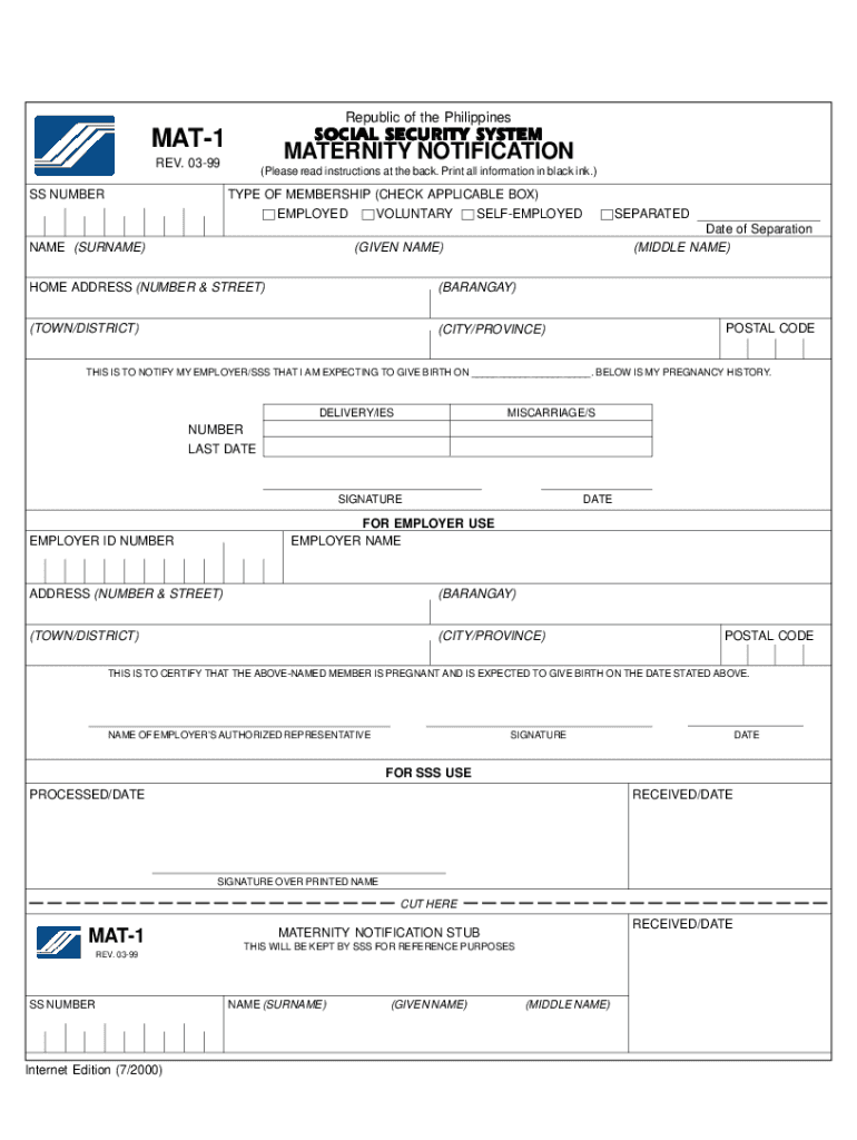 Get and Sign Mat 1 Form 1999-2022