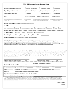 Fws 3 2444 Form