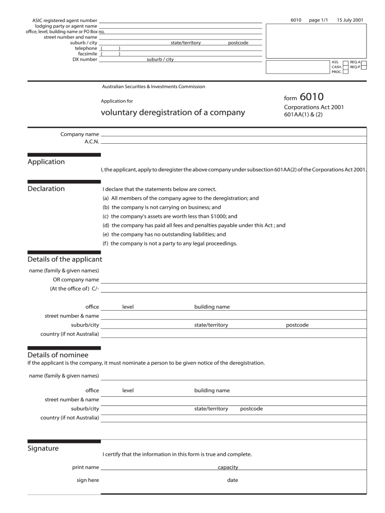  Form 6010 2014