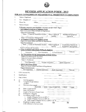 Wapda Dpe Past Papers  Form