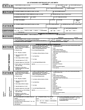  Birth Certificate Catawba County Nc 2001