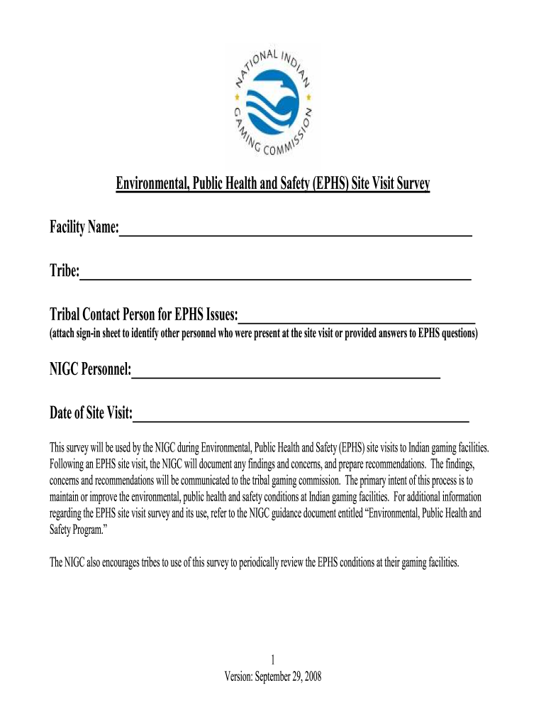 Get and Sign Nigc Ephs 2008-2022 Form