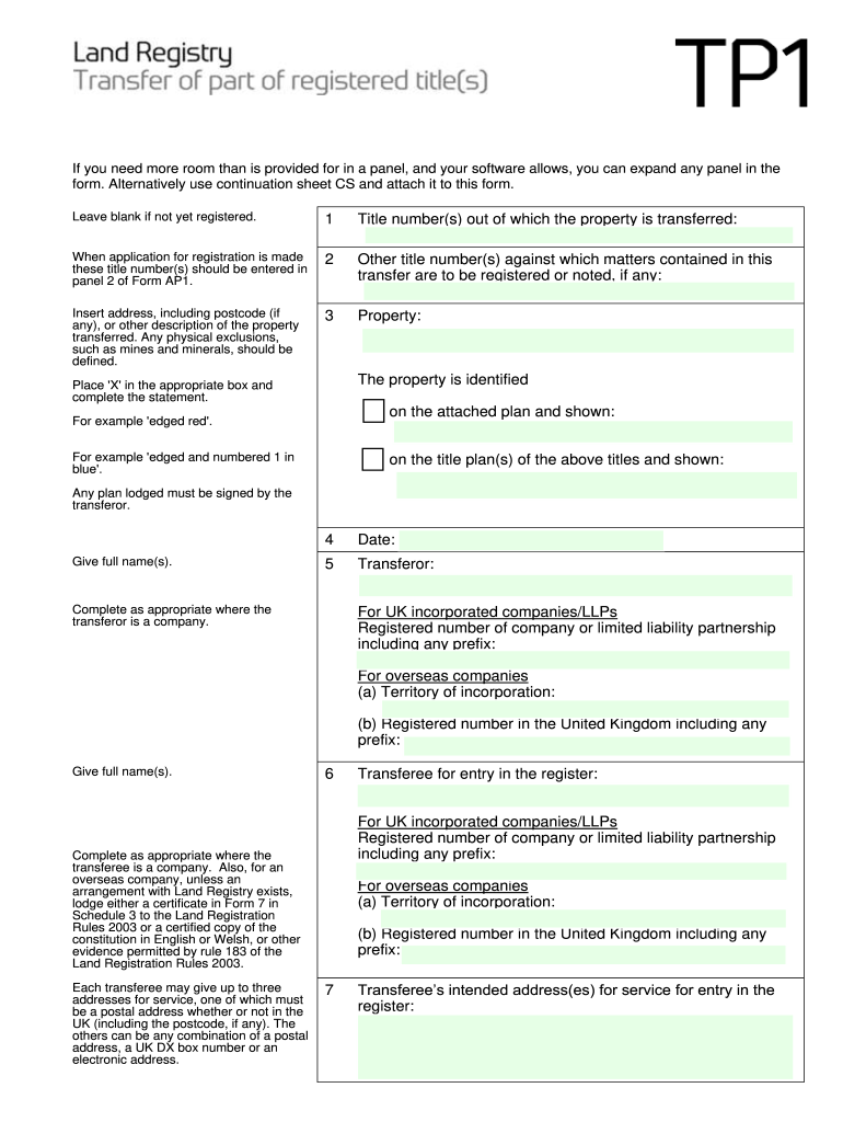 Tp1 Form Completed Example