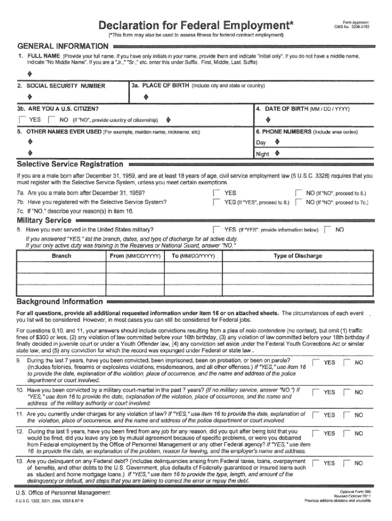  Omb No 3206 0182 Fillable 2011-2024