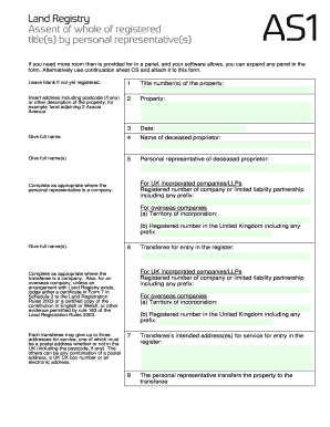 As1 Form Example