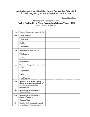 Udyog Nivesh Samvardhan Sahayata Yojana Form 7