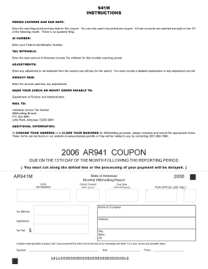 Ar941a Form