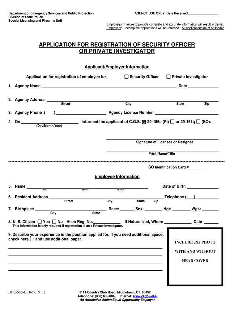 Get and Sign Blank Dps 2011-2022 Form