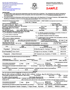 Fill Up Form Example