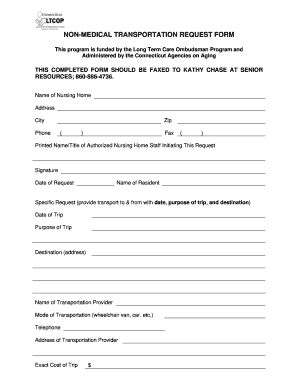 Transportation Request  Form