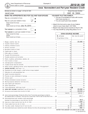 Ia 126  Form