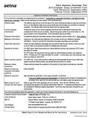 Aetna Medicare Advantage Disenrollment Form