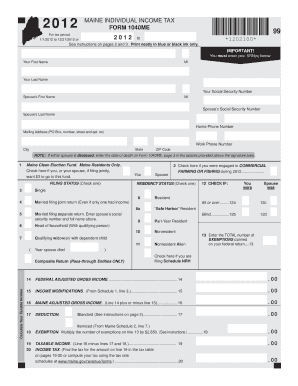 NOTE If Either Spouse is Deceased, Enter the Date of Death on Form 1040ME, Page 3 in the Spaces Provided above the Signature Are