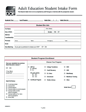 Cape College Application Form