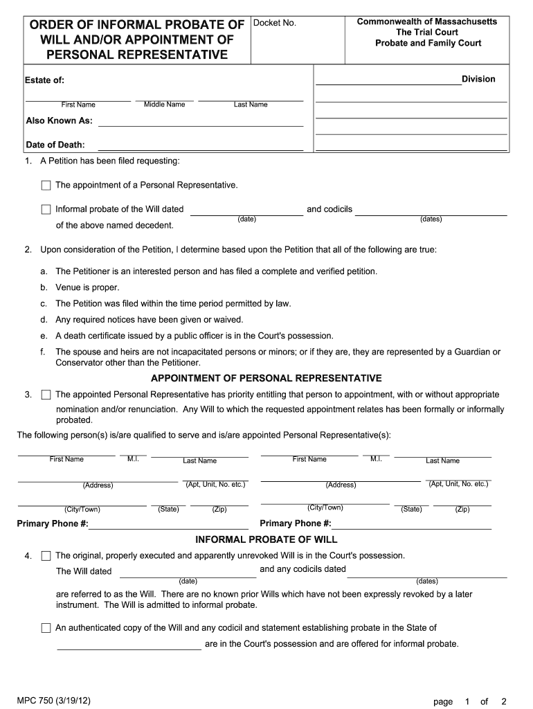  Form Mpc 750 2012-2024