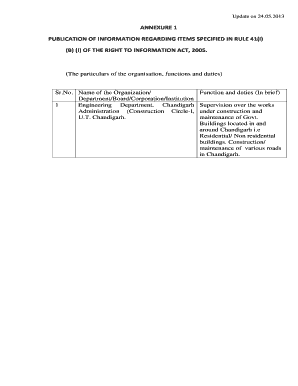 Rti Application Form