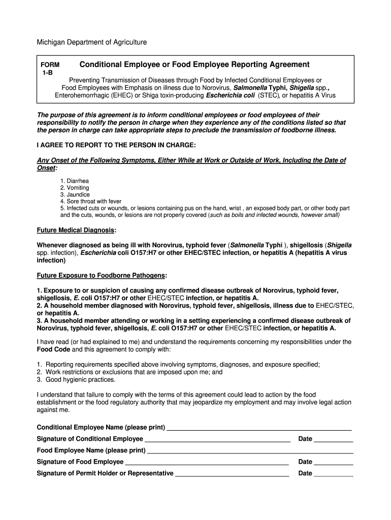 Form 1 B Form