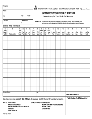 Pr4227 7 Michigan  Form