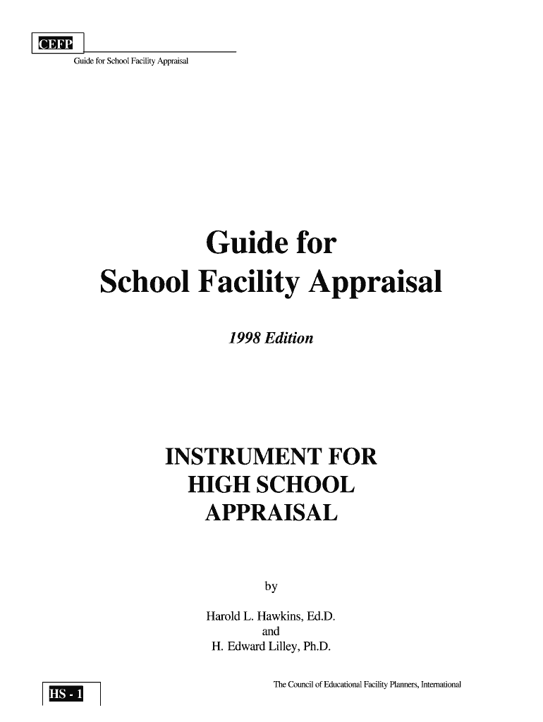 Educational Facility Appraisal  Form