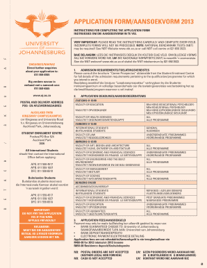 Uj Residence Application Closing Date  Form