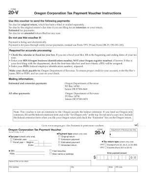 Pay Corptax Oregon Form