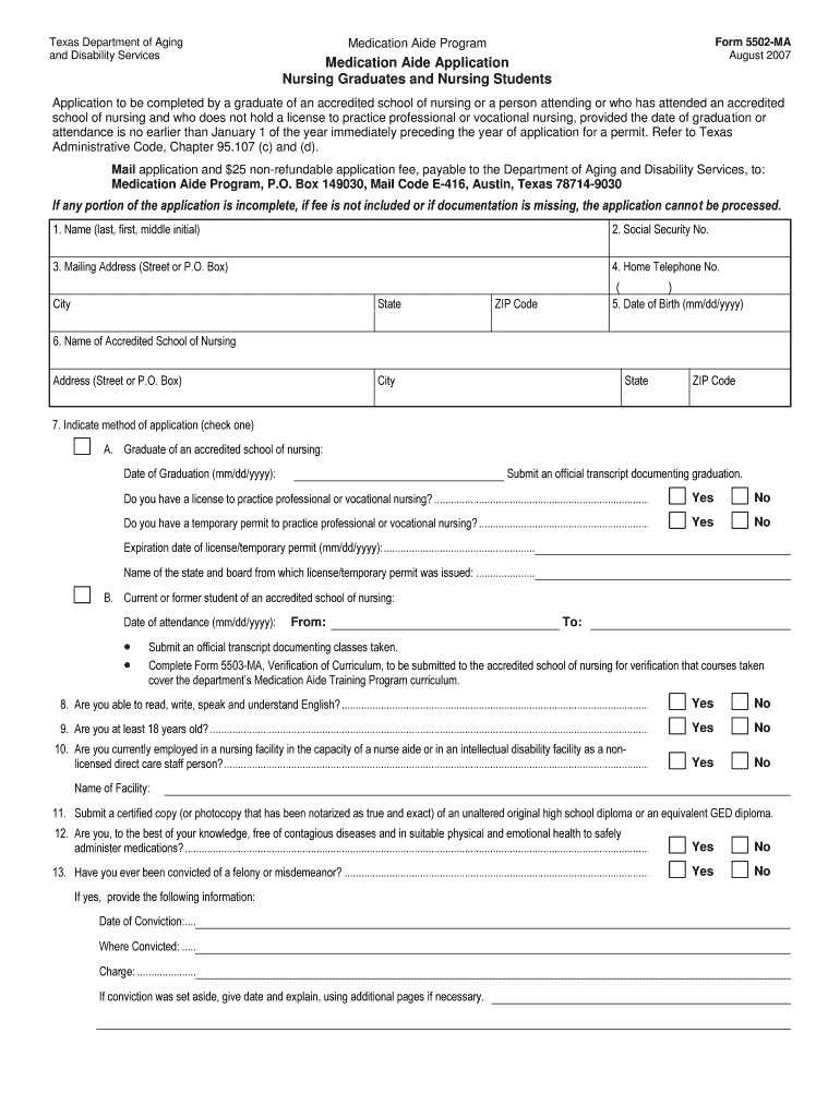 And Disability Services Dads State Tx  Form