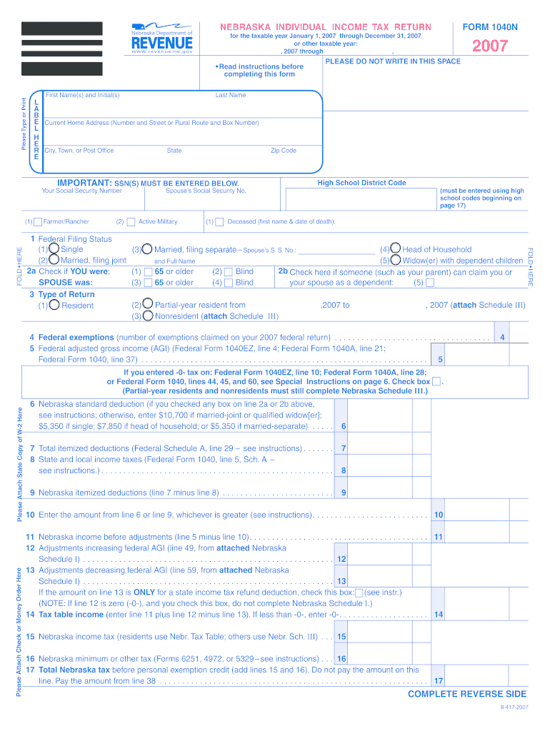 1040n  Form