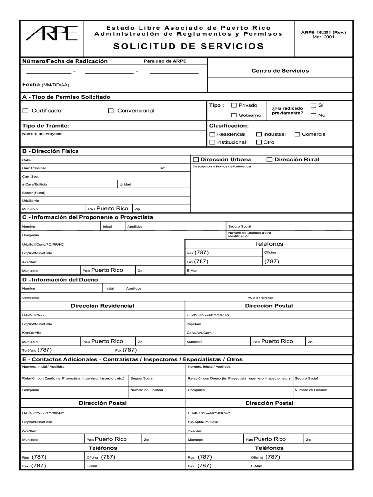 Puerto Rico Business Forms