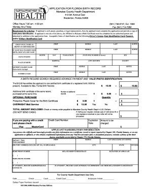  Birth Cartificate Form 2008