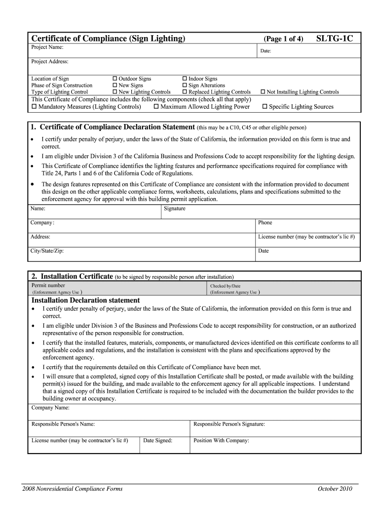  Sltg 1c Form 2008