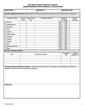 Oasas Evaluation Questions  Form