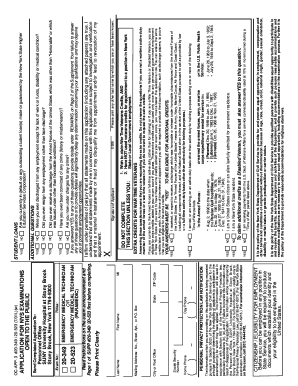 New York State Emt 20 349 Form